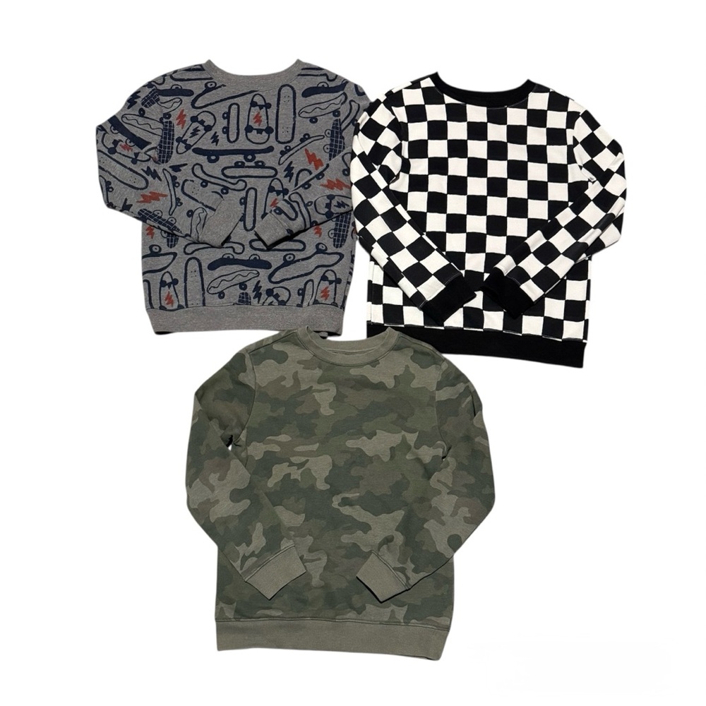 Boy’s Crewneck Sweaters Bundle (Size 8/10)